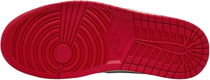 Nike Air Jordan 1 Retro High OG Men's Basketball Shoes Classic Style Sneaker (Black/Varsity Red/White - Size 8) Zevon