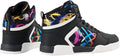 Men's Fashion High Top Skate Sneakers Stylish Casual Hip Hop Walking Shoes Zevon