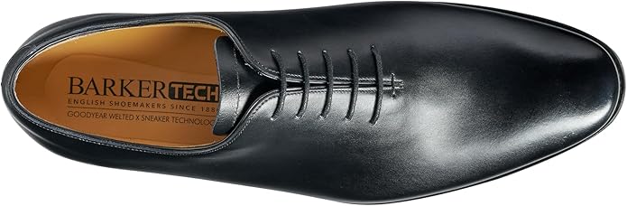 Barker Armstrong Men's Handmade Premium Leather Oxford Dress Shoes Timeless Elegance Formal & Business Wear Zevon